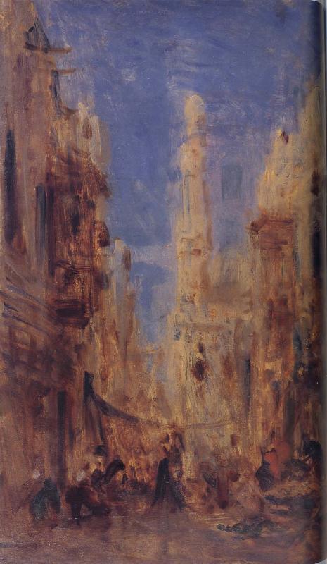 Felix Ziem Cairo Street oil painting image